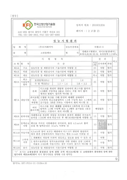게이트밸브 — 플랜지